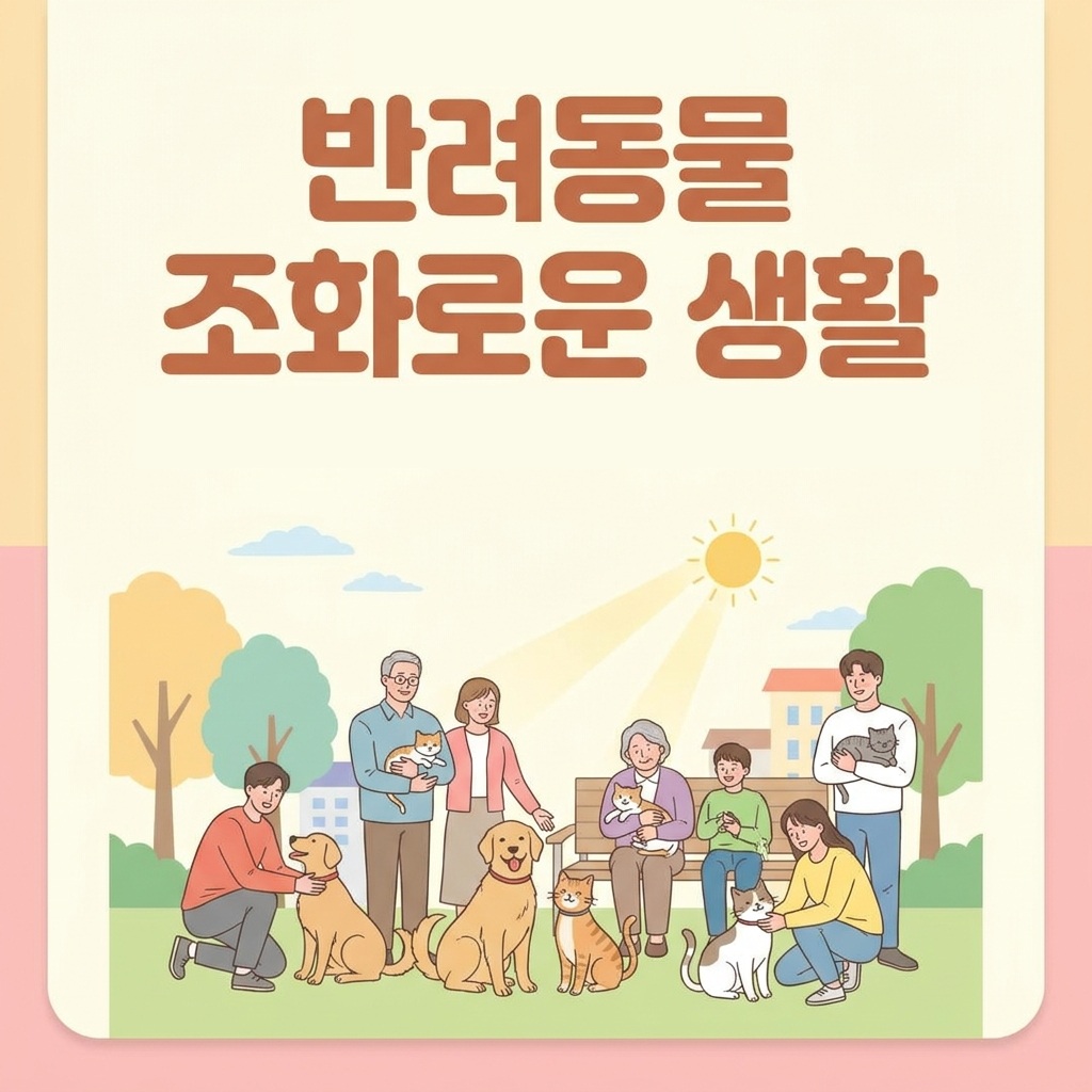 8월. 반려동물과의 조화로운 생활