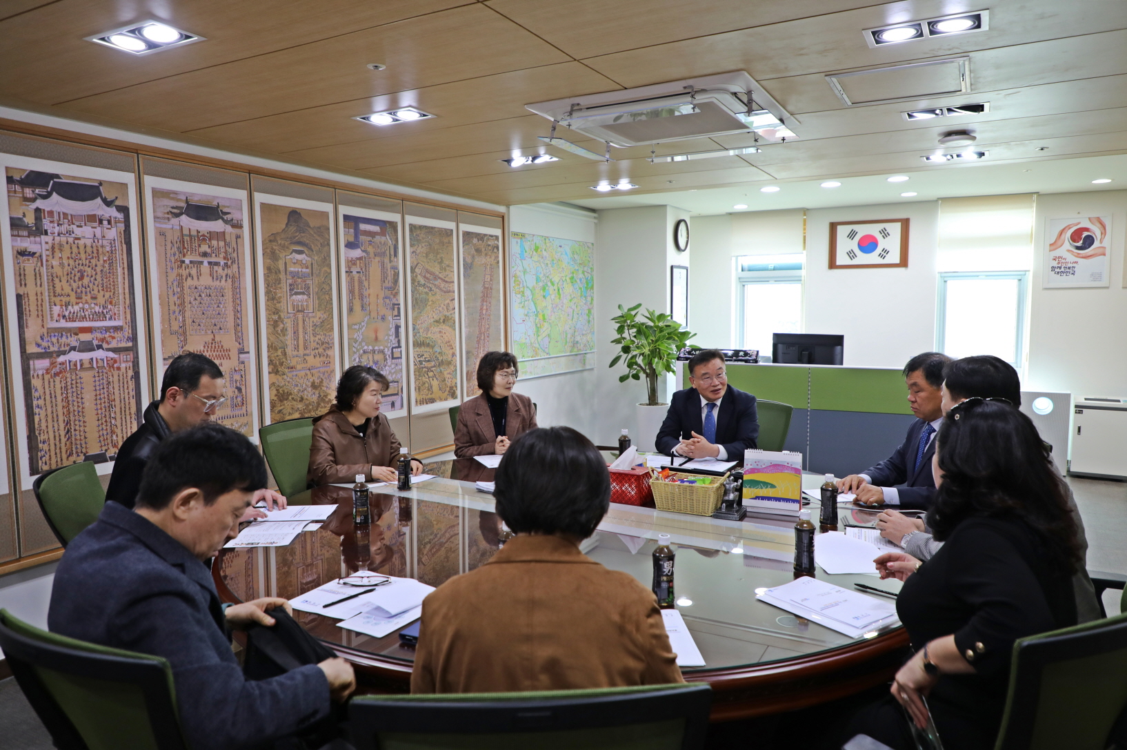 한국공인중개사협회 팔달구지회 간담회
