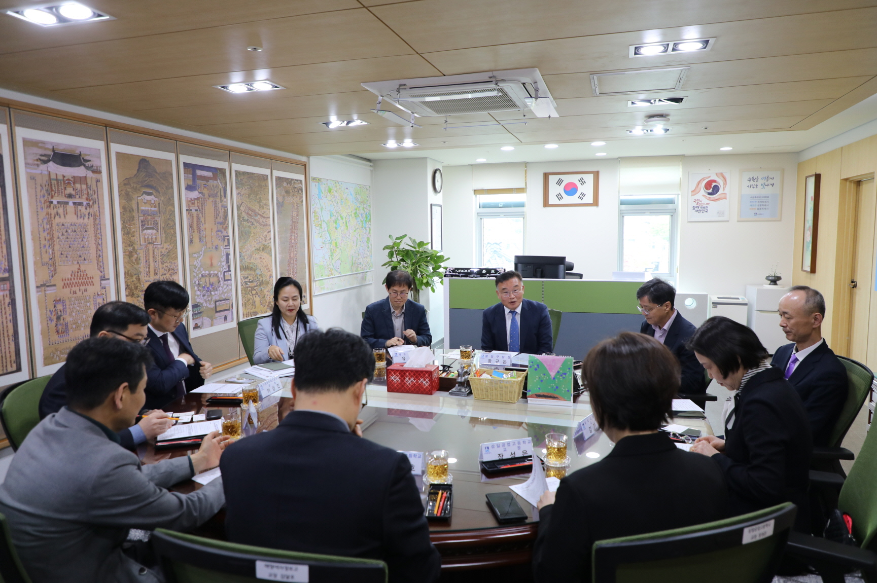 수원시 특성화고 교장선생님 간담회