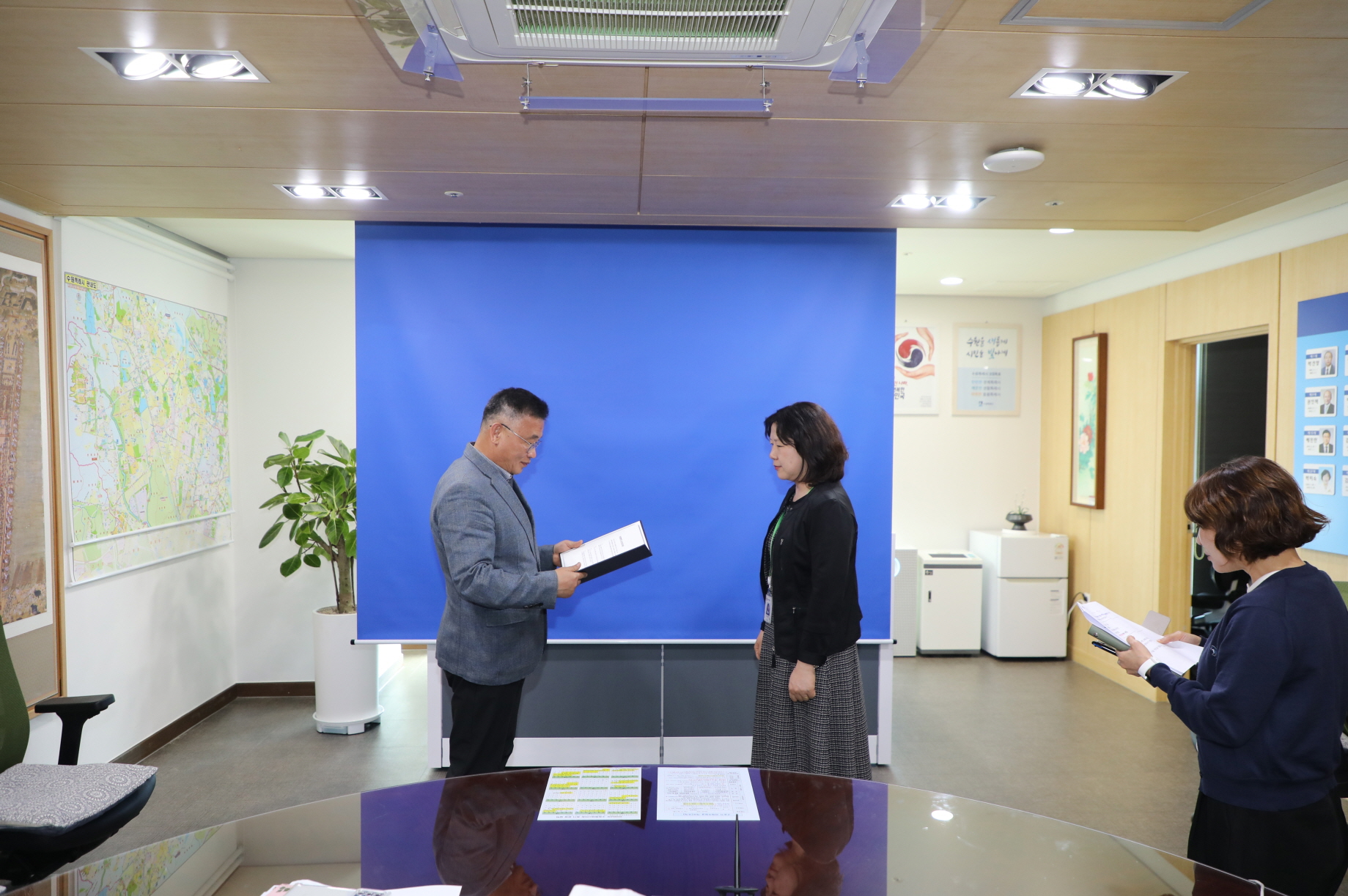 5급 승진자 임용장 수여식